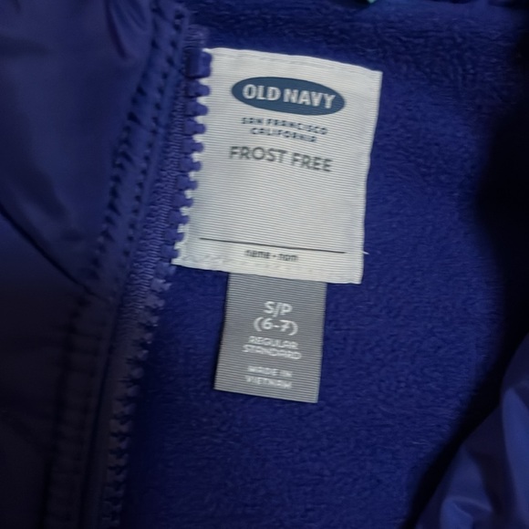 Old Navy Frost Free Puffer Vest - Small - Picture 2 of 2